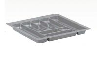 příborník do zásuvky 90cm stříbrná metalíza