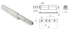 systém otvírání dveří PUSH s magnetem (různé barvy)